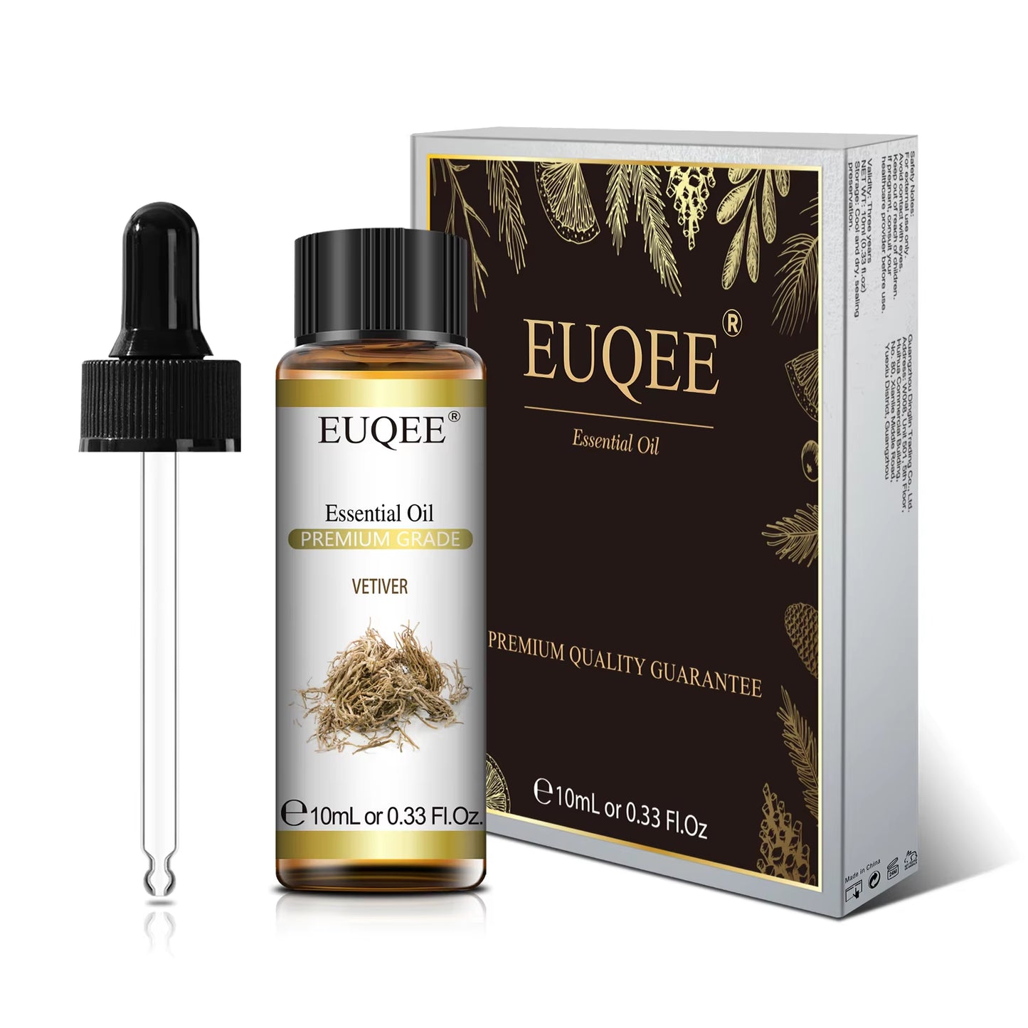 Indulge Your Senses with 10ml Natural Plant Essential Oils - Lavender, Jasmine, Eucalyptus, and Vanilla for Diffusers & Humidifiers