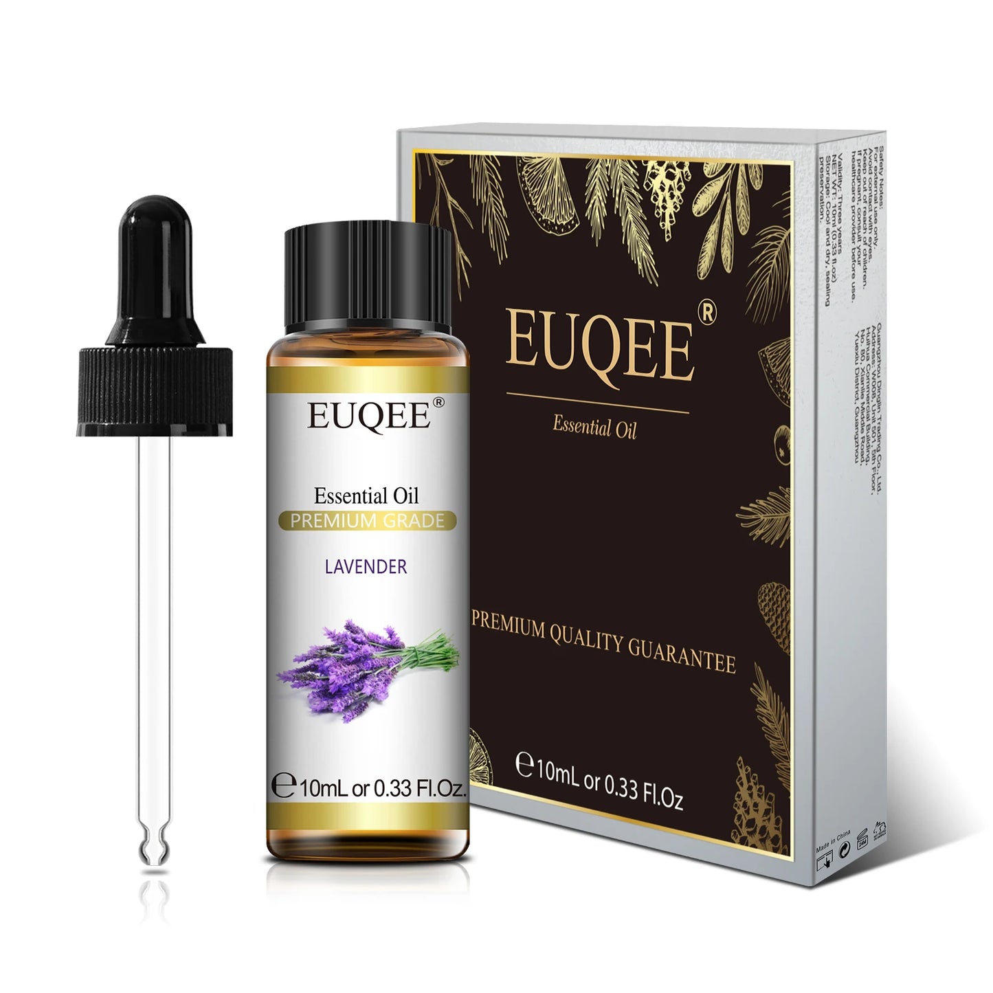 Indulge Your Senses with 10ml Natural Plant Essential Oils - Lavender, Jasmine, Eucalyptus, and Vanilla for Diffusers & Humidifiers