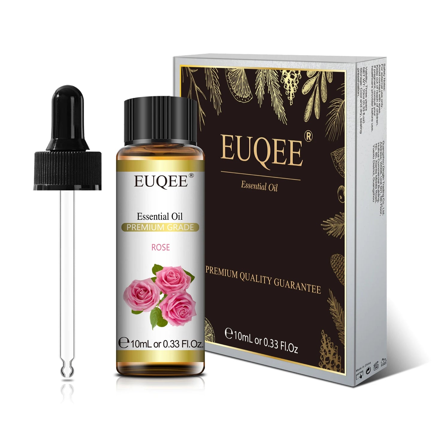 Indulge Your Senses with 10ml Natural Plant Essential Oils - Lavender, Jasmine, Eucalyptus, and Vanilla for Diffusers & Humidifiers