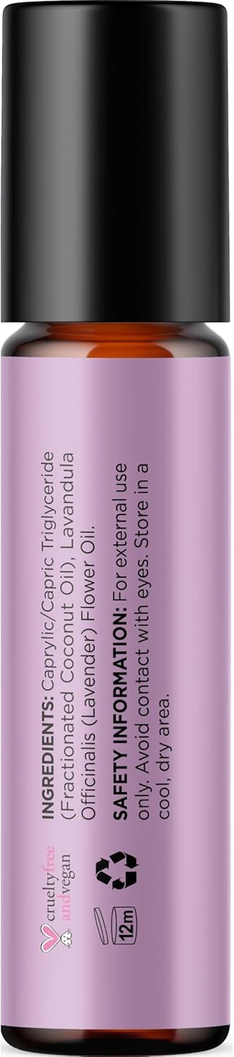 Lavender Essential Oil Roll-On: Your Go-To Sleep Buddy for Headaches and Chill Vibes – Pre-Diluted Natural Magic in a Bottle!